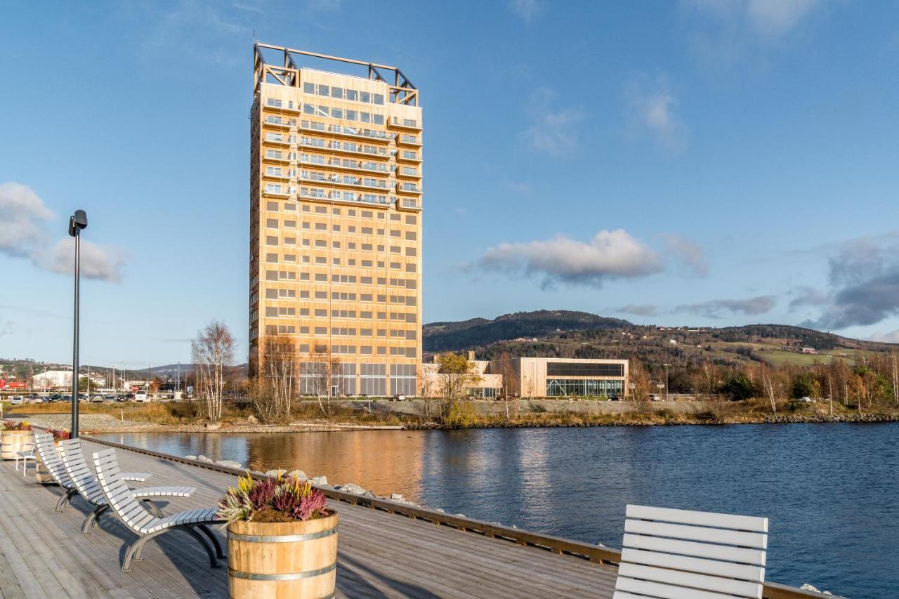 Mjos Tower Apartment - Lovely City View Sjusjøen Extérieur photo